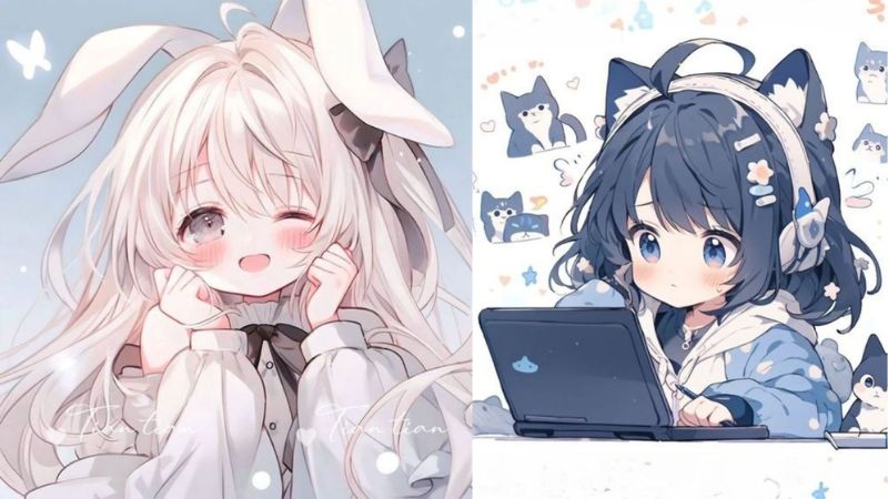 Hình ảnh Avatar nữ - Hình đại diện cute, cá tính nhất cho nữ