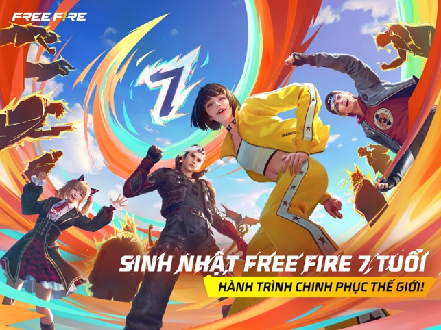 Free Fire - Sinh Nhật 7 Tuổi trên App Store