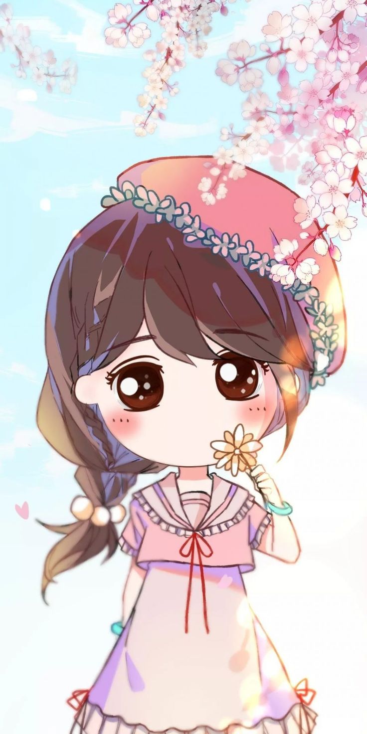 25 hình vẽ anime chibi girl cute dễ thương đáng yêu để bạn ...